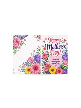 Mother's Day Card - NEW with Envelope - Stunning Card for MOM